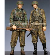 AM35246 [1/35スケール レジン製ミリタリーフィギュア WWII独 SS擲弾兵44-45(2体セット)]