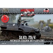 PF72053 [1/72スケール ミリタリーシリーズ 独・Sd.kfz.251/4Ausf.A砲牽引装甲車＋フィギュア1体]