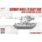 MODUA72136 [1/72スケール ミリタリーシリーズ WW.II ドイツ軍 E-75重戦車w/125mm FlaK40]