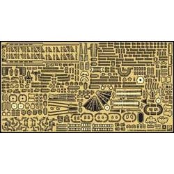 GB7016 [1/700スケール 艦船模型用グレードアップパーツシリーズ 日本海軍 戦艦 武蔵 レイテ沖海戦時用 純正グレードアップパーツセット]