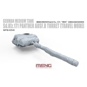 MSPS059 [1/35スケール レジン製パーツ パンターD型 移動状態砲塔(レジン製)]