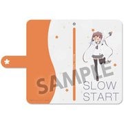 スロウスタート 手帳型スマートフォンケース 百地たまて [キャラクターグッズ]