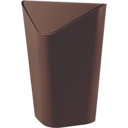 スイングフタ付 角型ゴミ箱 ブロンズ コーナーカン BZ