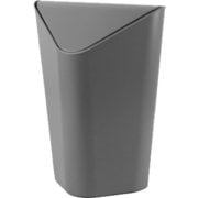 コーナーカン M CHCL [スイングフタ付 角型ゴミ箱 CORNER CAN（コーナーカンミニ） チャコール]