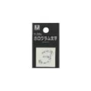 FM20-3 ホログラム文字 (3) 20x1mm [サインプレート]