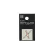 FM20-X ホログラム文字 (X) 20x1mm [サインプレート]