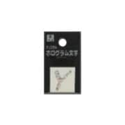 FM20-Y ホログラム文字 (Y) 20x1mm [サインプレート]