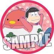 おそ松さん クロスバッジ ちゅんコレと一緒 Ver. おそ松 [直径70×厚さ5mm]