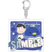 おそ松さん アクリルキーホルダー ちゅんコレと一緒 Ver. カラ松 [約縦80×横80×厚さ3mm以内]