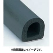 SRD-330 D型スポンジ粘着付 20x20x330mm [ゴム素材]