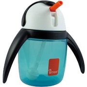 UMEEペンギンストローカップ 240ml ブルー 400007