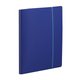 クリアホルダー 持ち歩きフォルダーS A5 不透明タイプ ブルー PL-F03-40N-L
