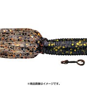 フラグラブ 4インチ ツインテール 166-163 [グラブ スモーク/ブラック＆チャートリュースフレーク - スモーク/ブラック＆コパーフレーク]