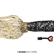 フラグラブ 5インチ ツインテール 135-136 [グラブ スモーク/シルバーフレーク - クリアー/シルバーフレーク]