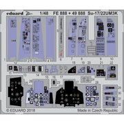 EDU49888 [スホーイ Su-17/22UM3K 内装エッチングパーツ (キティーホーク用) 1/48 エッチングパーツ]