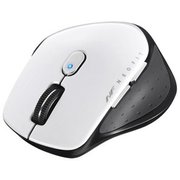 ワイヤレスマウス NEO FIT(ネオフィット) 無線(2.4GHz)接続式 BlueLED 5ボタンタイプ 電池式 エルゴノミクス形状 ボタン割当 速度切替 静音 Sサイズ ホワイト BSMBW518SWH
