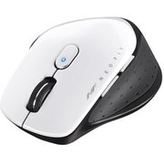 ワイヤレスマウス NEO FIT(ネオフィット) 無線(2.4GHz)接続式 BlueLED 5ボタンタイプ 電池式 エルゴノミクス形状 ボタン割当 速度切替 静音 Mサイズ ホワイト BSMBW518MWH