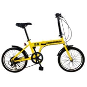 折りたたみ自転車 18インチ(型) イエロー FDB186 IW-III