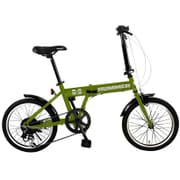 折りたたみ自転車 18インチ(型) マットグリーン FDB186 IW-III