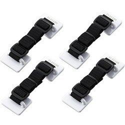 TV用耐震ベルト ～50V用 強力粘着シールタイプ 4本入 TS-004N2