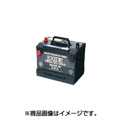 ヨドバシ Com Exide Ex65 米国車用バッテリー メンテナンスフリー 電解液注入済 通販 全品無料配達