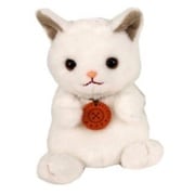 potte ぬいぐるみ しろねこ [約14cm]