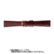 BK021CS20ミリ [時計バンド カーフ 型押し 管幅20ミリ 美錠幅15ミリ ブラウン]