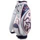 CBA084WN [キャディバッグ 2.7kg 8.5型 45インチ対応 口枠数5 レディス 白/紺 2018年モデル]