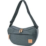 ショルダーバッグ パテッドショルダー グレー