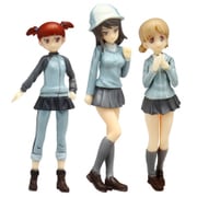 GPF-28 ガールズ＆パンツァー劇場版 継続高校 フィギュアセット [プラッツ 1/35スケール フィギュアセット]