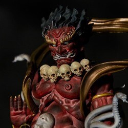 最終値下げ　希少　新品・未開封　タケヤ式自在置物　深沙大将　フィギュア Amazon.co.jp: タケヤ式自在置物 深沙大将 全高約142mm PVC&ABS