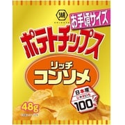 お手頃サイズ ポテトチップス リッチコンソメ 48g