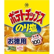 お徳用サイズ ポテトチップス のり塩 126g
