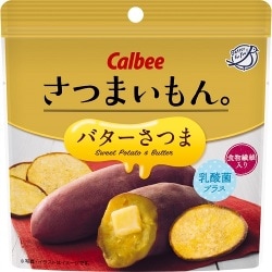 ヨドバシ Com Calbee カルビー さつまいもん バターさつま 44g 通販 全品無料配達