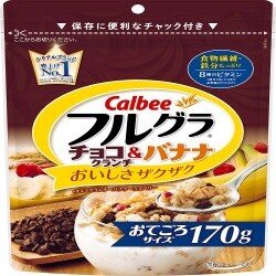 ヨドバシ Com Calbee カルビー フルグラチョコクランチ バナナ 170g