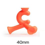 マジックティー オレンジ 40mm [ウッド用ティー]
