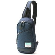 ET-ABCY01NV [ビアンキ CORDURA×メランジ ボディバッグ ネイビー]
