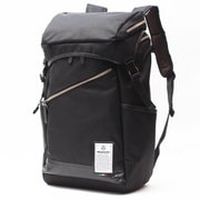 ET-NBTC55BK/BK [ビアンキ DUALTEX フラップスクエアバックパック ブラック/ブラック]