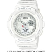 BABY-G×HELLO KITTY コラボレーションモデル ホワイト BGA-190KT-7BJR