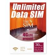 プリペイド無制限データSIM 30days