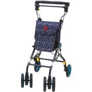 シルバーカー ライトステップ・タイニーW ヌーボー ペイズリーネイビー