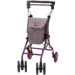 シルバーカー ライトステップ・タイニーW ヌーボー モザイクパープル