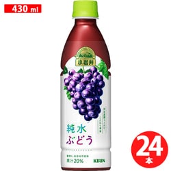 小岩井 純水ぶどう 430ml×24本 [果実飲料]
