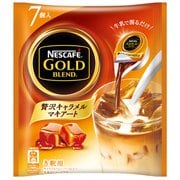 ネスカフェ ゴールドブレンド ポーション 贅沢キャラメルマキアート 7個