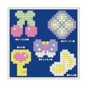 キラッとダイヤアート カジュアルポップワッペン [W95×H95mm]