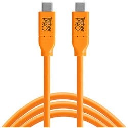 TetherPro USB-C to USB-C 4.6m オレンジ CUC15-ORG