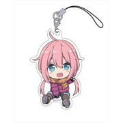 ゆるキャン△ ぺたん娘アクリルストラップ 各務原なでしこ [全長約6.5cm]