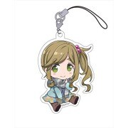 ゆるキャン△ ぺたん娘アクリルストラップ 犬山あおい [全長約6.5cm]
