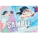 キャラクター万能ラバーマット ラブライブ！ サンシャイン！！ 津島善子 水遊び Ver. [短辺約370×長辺約520×厚さ約2mm]