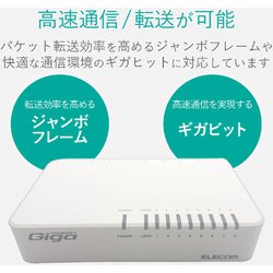ヨドバシ.com - エレコム ELECOM Giga対応スイッチングハブ 8